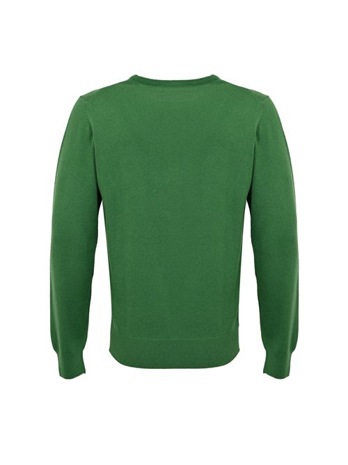 Maglia misto lana e cashmere Verde prato DELLA CIANA | DC9 18022PRATO